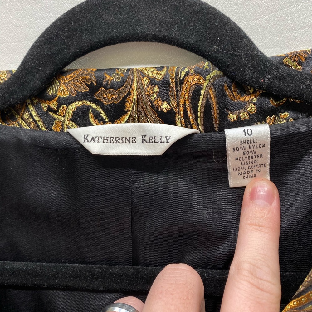 Katherine Kelly vintage women’s blazer size 10 - Picture 3 of 5
